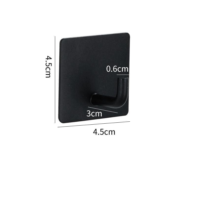 Stainless Steel Wall Hook Key Holder Towel Rack Self Adhesive Bathroom Hanger