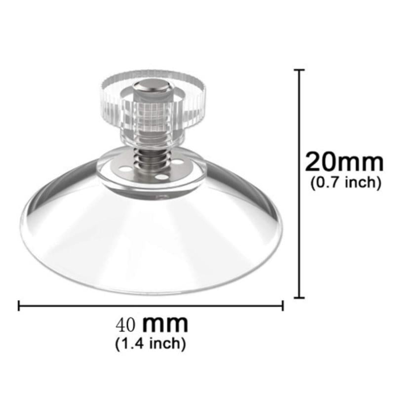 Clear Suction Cup Screw Hook Strong Vacuum Sucker Hook