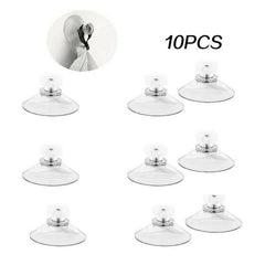 Clear Suction Cup Screw Hook Strong Vacuum Sucker Hook