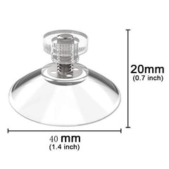 Clear Suction Cup Screw Hook Strong Vacuum Sucker Hook