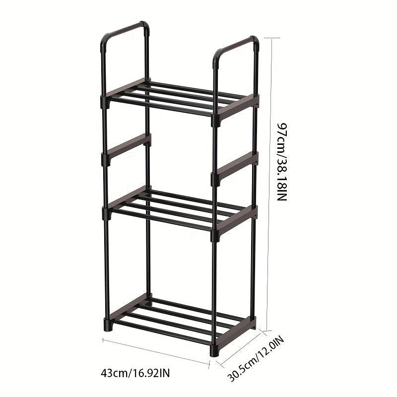 Foldable Flower Stand Indoor Outdoor Succulent Display Tall Plant Stand