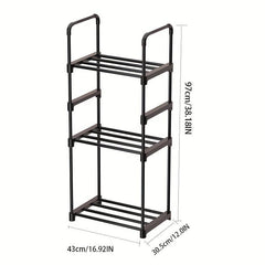 Foldable Flower Stand Indoor Outdoor Succulent Display Tall Plant Stand