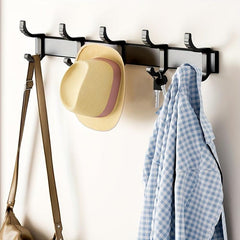 Adjustable Space Aluminum Hook for Bathroom Kitchen Clothes Towel