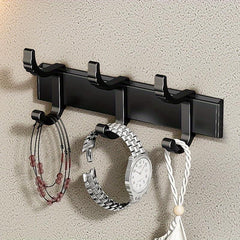 Adjustable Space Aluminum Hook for Bathroom Kitchen Clothes Towel