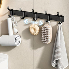 Adjustable Space Aluminum Hook for Bathroom Kitchen Clothes Towel