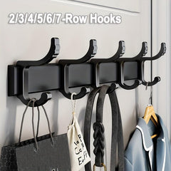Adjustable Space Aluminum Hook for Bathroom Kitchen Clothes Towel