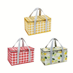 Multicolor Collapsible Cooler Bag for Picnic Camping Travel Hiking BBQ Beach