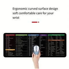 Computer Function Shortcut Key Mouse Pad Large Thickened Keyboard Table Mat