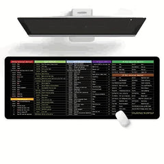 Computer Function Shortcut Key Mouse Pad Large Thickened Keyboard Table Mat