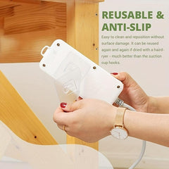 3 Pairs Transparent Double Sided Hooks