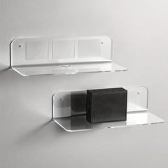 Acrylic Floating Shelves for Smart Speakers and Action Figures