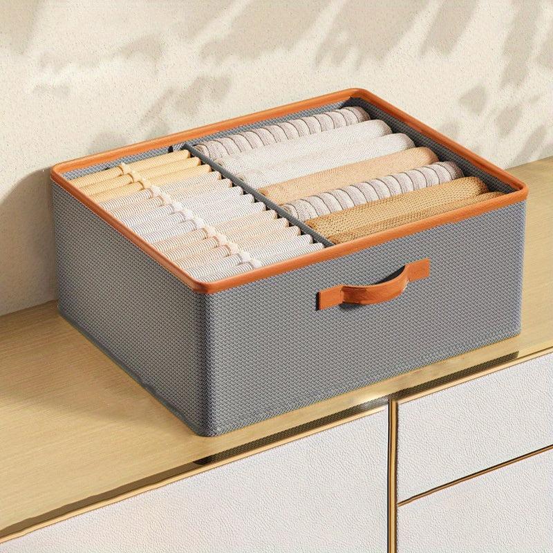 Foldable Clothes Storage Box for Wardrobe Organizer
