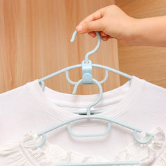 10pcs Wardrobe Hanger Connection Hook Clothes Hanger Link Buckle