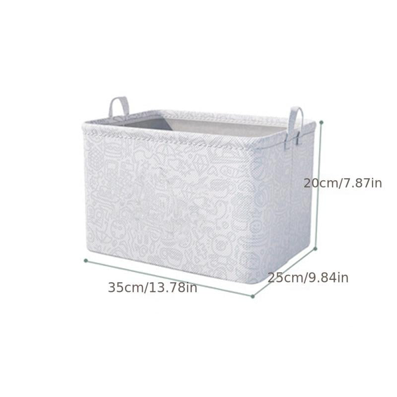 Extra Large Fabric Storage Box for Clothes and Debris