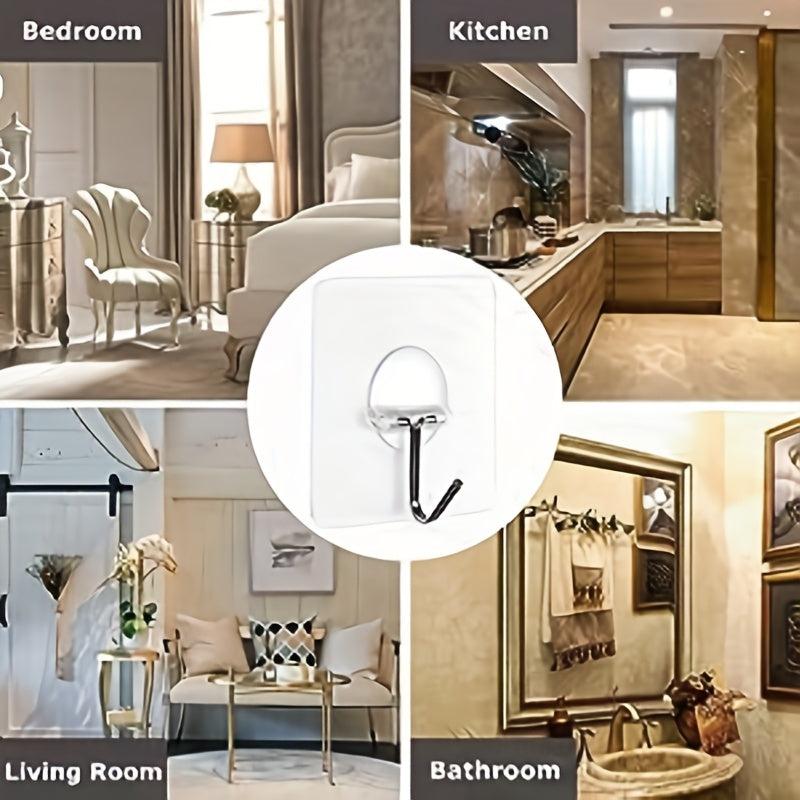 Adjustable Hanging Storage Hook Self-adhesive Towel Hook