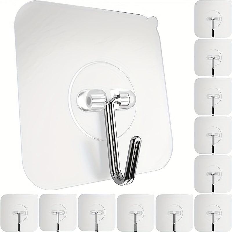 Adjustable Hanging Storage Hook Self-adhesive Towel Hook
