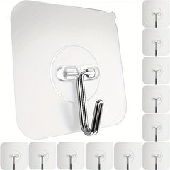 Adjustable Hanging Storage Hook Self-adhesive Towel Hook