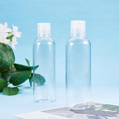 8 Pack 200ml Travel Bottles with Disc Cap for Toiletries