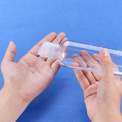 8 Pack 200ml Travel Bottles with Disc Cap for Toiletries