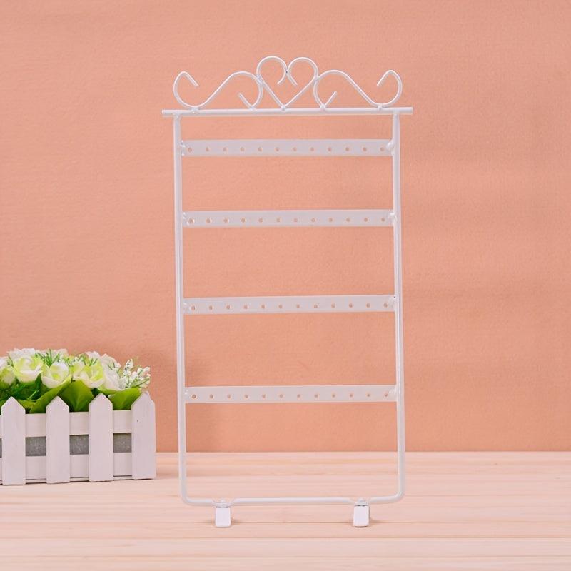 Earring Holder 48 Holes Jewelry Organizer Tower Stand