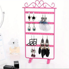 Earring Holder 48 Holes Jewelry Organizer Tower Stand