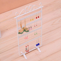 Earring Holder 48 Holes Jewelry Organizer Tower Stand