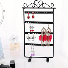 Earring Holder 48 Holes Jewelry Organizer Tower Stand