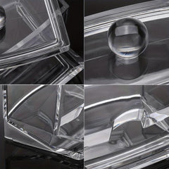 Clear Apothecary Jar For 7oz Swab Pads - Bathroom Organizer
