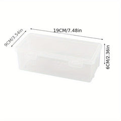 Large Capacity Pencil Storage Box for Stationery, Crayons, and Pens
