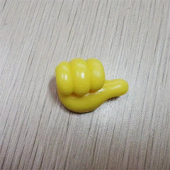 10pcs Silicone Thumb Hook Adhesive Wall Hook Cable Clip Organizer