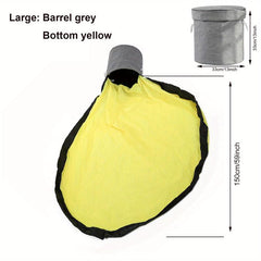 Large Toy Storage Organizer and Play Mat Drawstring Basket for Bricks and Toys