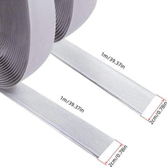 2 Vol. Heavy Duty Tape Adhesive Double Sided Fabric Fastener Picture Hanging Str