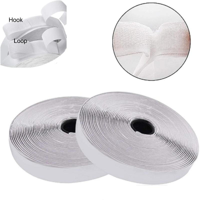 2 Vol. Heavy Duty Tape Adhesive Double Sided Fabric Fastener Picture Hanging Str
