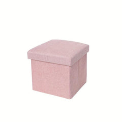 1pc Folding Storage Stool Household Square Stool For Changing Shoes Durable