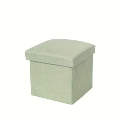 1pc Folding Storage Stool Household Square Stool For Changing Shoes Durable