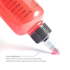 8 Pack 230ml Plastic Dispensing Bottle with Twist Cap for Liquids Oils Crafts