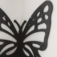 Wooden Butterfly Wall Shelf for Home Decor and Storage
