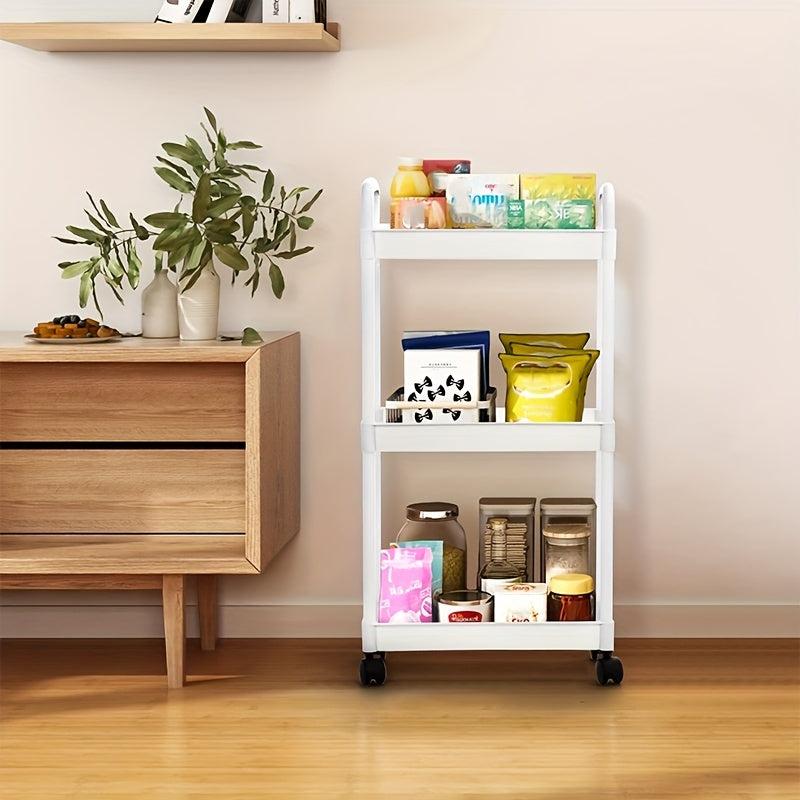 1pc Plastic Wall Mounted Bracket Drainage & Cabinet Storage