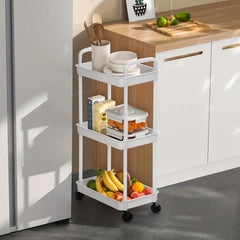 1pc Plastic Wall Mounted Bracket Drainage & Cabinet Storage