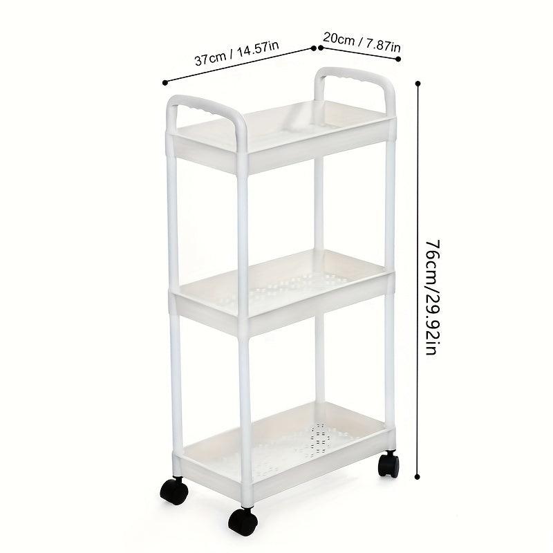 1pc Plastic Wall Mounted Bracket Drainage & Cabinet Storage
