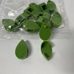 10pcs Plastic Leaf Plant Clip Green Pothos Climbing Vine Fixer