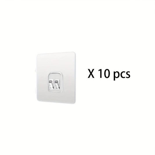 Self Adhesive Wall Hook Sticky Buckle Hook for Storage Rack Shelf Hanging