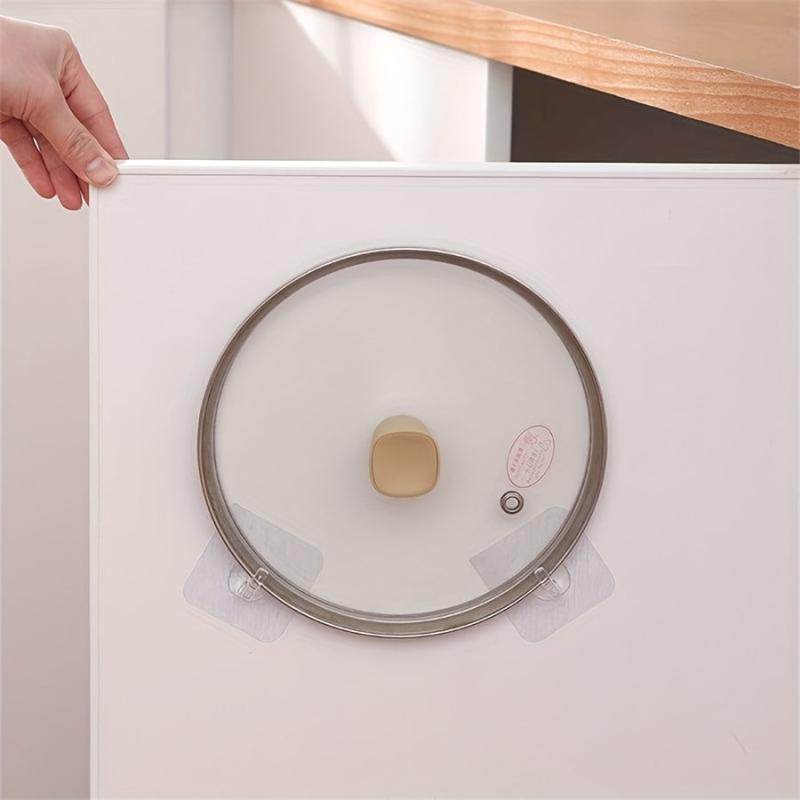 10pcs Sticky Horn Hook Self Adhesive Wall Hook Punch Traceless Hanging Storage