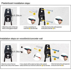 Heavy Duty Garage Hooks 4pcs Utility Wall Mount Hangers