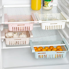 Retractable Fridge Storage Basket