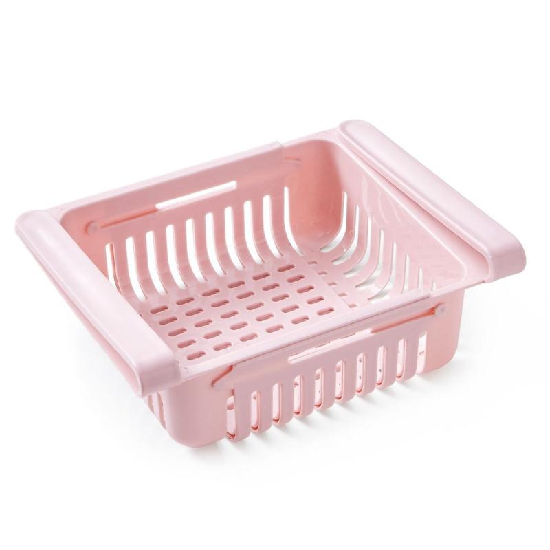 Retractable Fridge Storage Basket