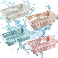 Retractable Fridge Storage Basket