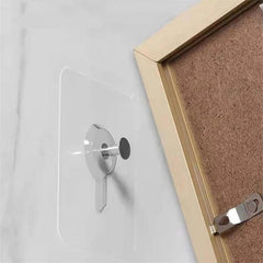 6pcs Adhesive Nail Hook Sticky Sticker for Hanging Storage Display