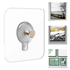 6pcs Adhesive Nail Hook Sticky Sticker for Hanging Storage Display
