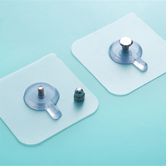 6pcs Adhesive Nail Hook Sticky Sticker for Hanging Storage Display